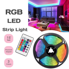 𝐋𝐄𝐃 𝐒𝐭𝐫𝐢𝐩 𝐋𝐢𝐠𝐡𝐭 Remote Control- 16 color