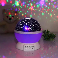 StarMaster Dream Rotating Projection Lamp Room Decor Lights Stars Sky LED Night Light Table Night Lamp Battery USB Night Light For Children