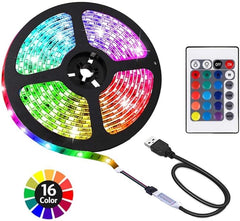 𝐋𝐄𝐃 𝐒𝐭𝐫𝐢𝐩 𝐋𝐢𝐠𝐡𝐭 Remote Control- 16 color