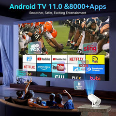 Android Projector HY-300 Smart Home Cinema Portable Projector