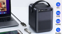 Hako Mini Pl3 Projector 1080P with Andriod All Features - 400 Inches Maximum screen size