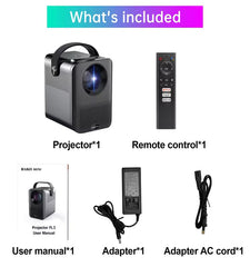 Hako Mini Pl3 Projector 1080P with Andriod All Features - 400 Inches Maximum screen size